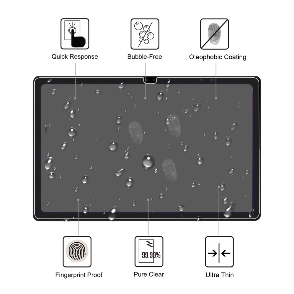  Samsung Galaxy Tab A7 10.4 Skärmskydd Heltäckande
