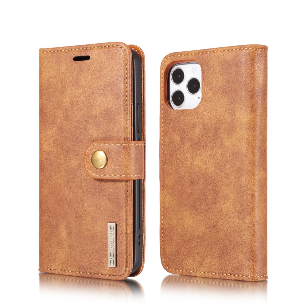 DG.MING iPhone 12 / 12 Pro - DG.MING Fodral/Magnet Skal - Brun