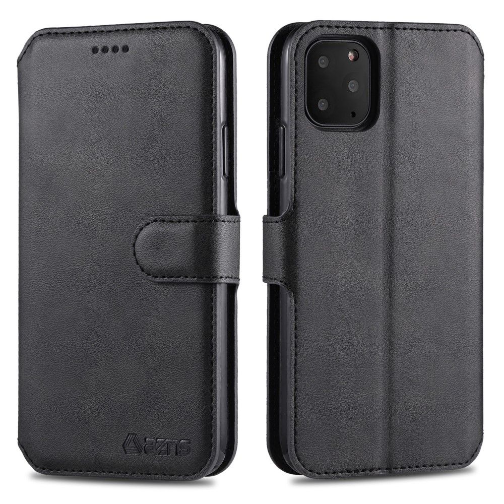 AZNS iPhone 12 / 12 Pro - AZNS Plånboksfodral - Svart
