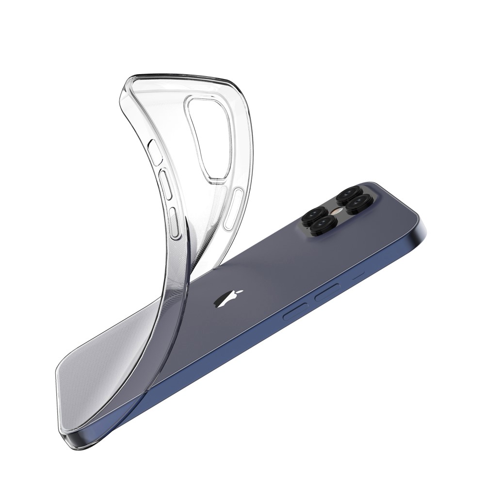 iPhone 12 Pro Max - Transparent TPU Skal