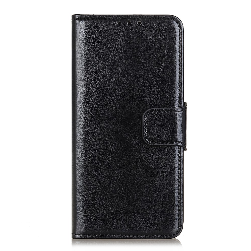  iPhone 12 Pro Max - Crazy Horse Fodral - Svart