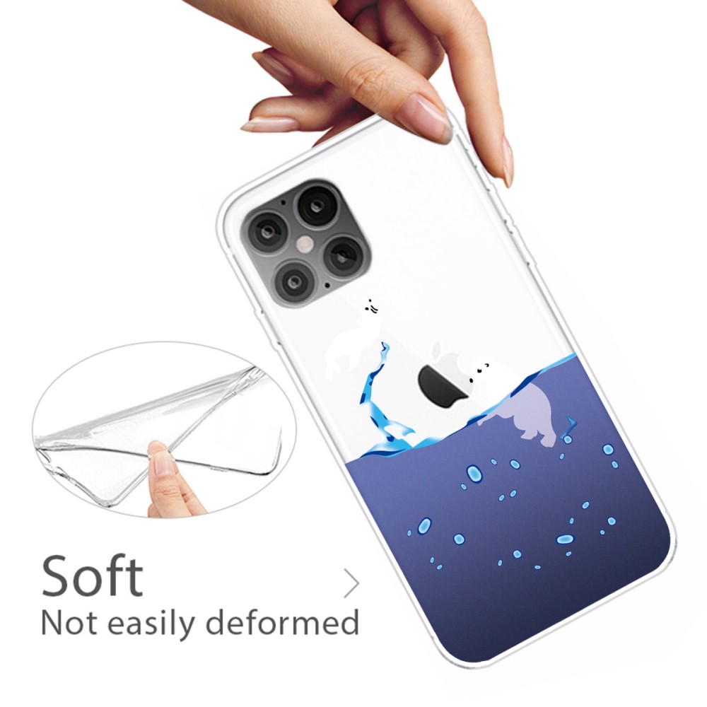  iPhone 12 Pro Max - Skal Med Tryck - Isbjörn
