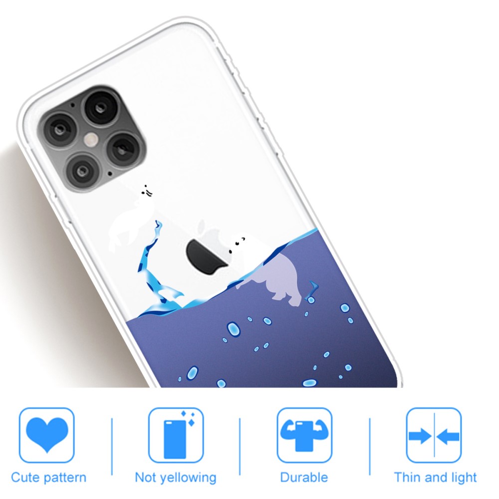  iPhone 12 Pro Max - Skal Med Tryck - Isbjörn
