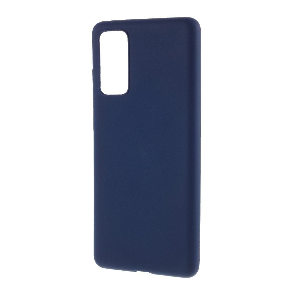  Samsung Galaxy S20 FE - Matt TPU Skal - Mörk Blå
