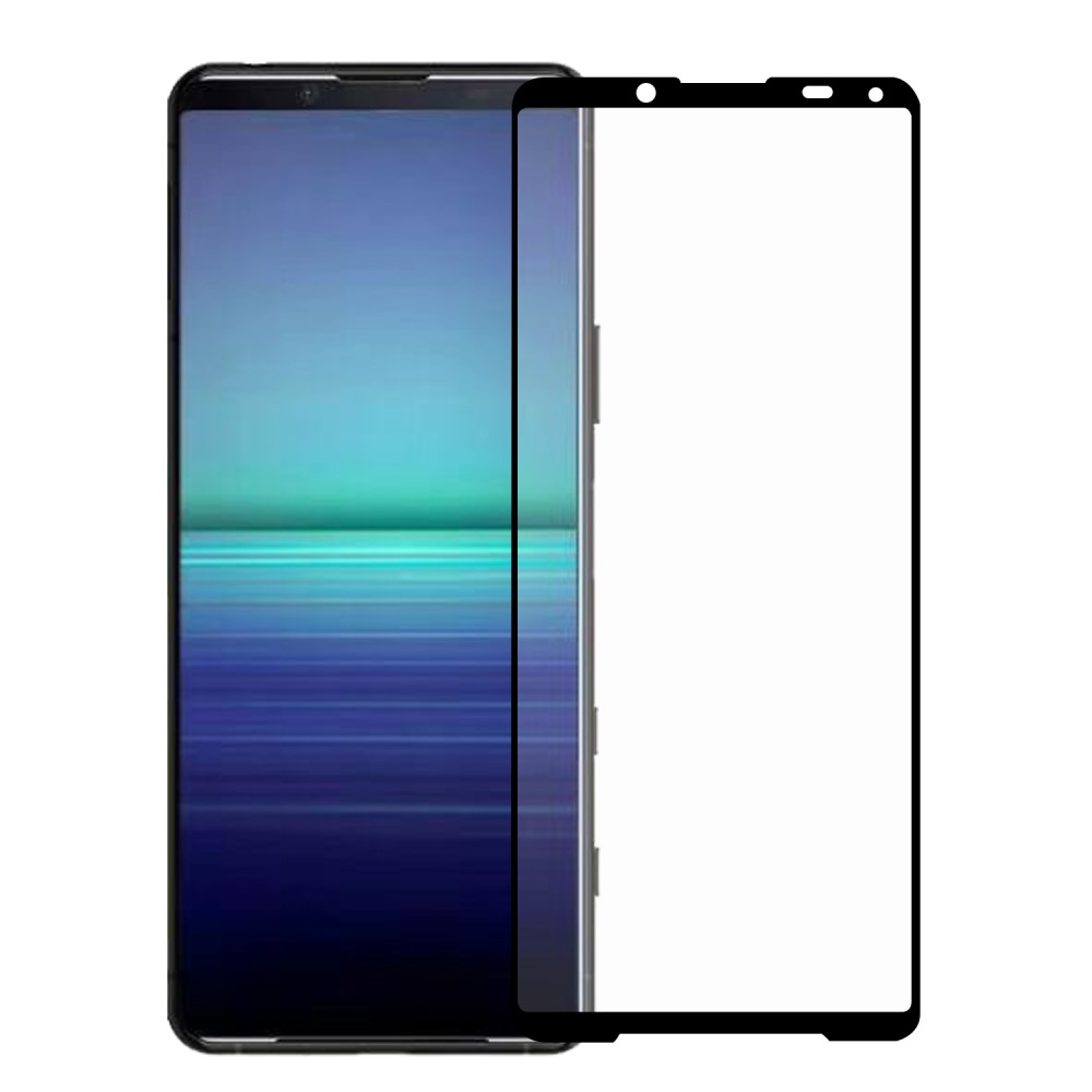  Sony Xperia 5 II - Heltäckande Skärmskydd I Härdat Glas