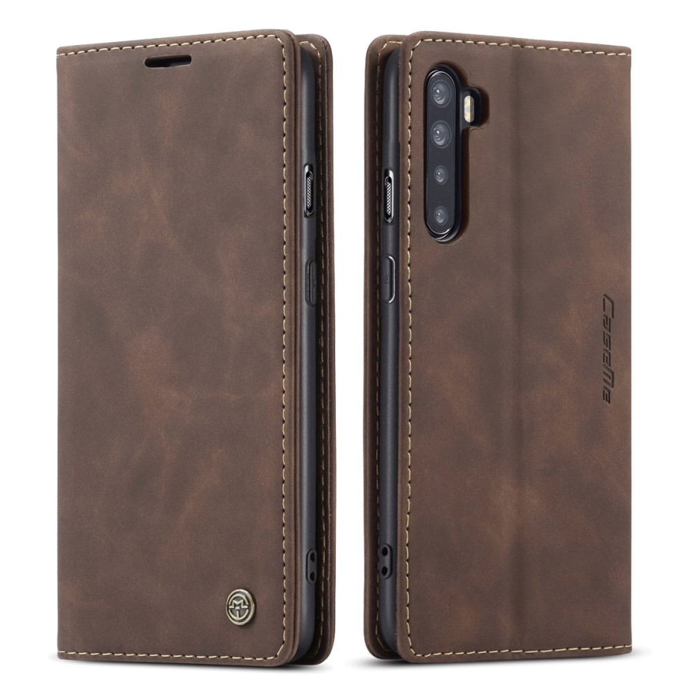 CASEME OnePlus Nord - CASEME Vintage Fodral - Brun