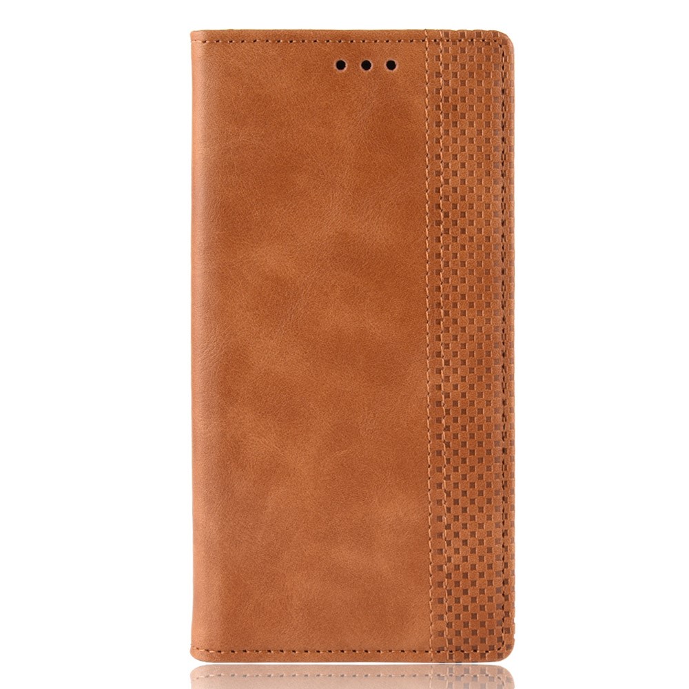  Xiaomi Mi 10T / 10T Pro - Retro Flip Fodral - Brun