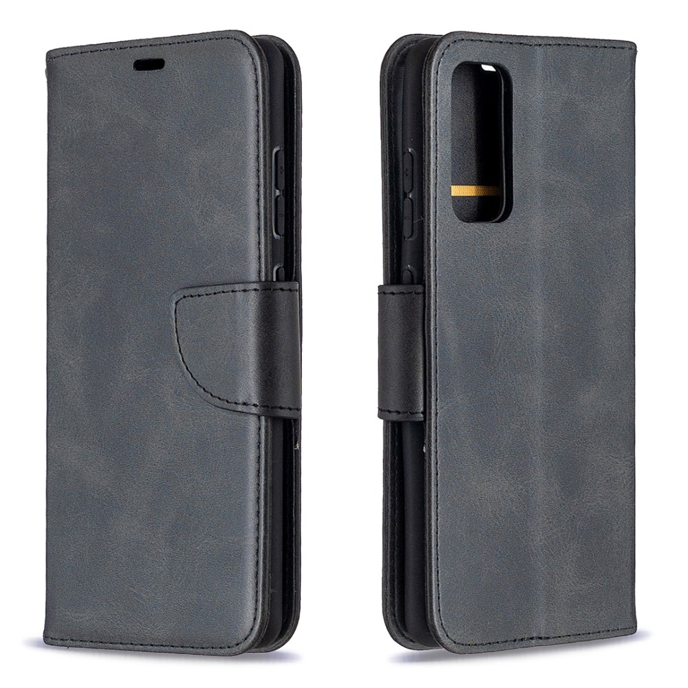  Samsung Galaxy S20 FE - Läder Fodral - Svart