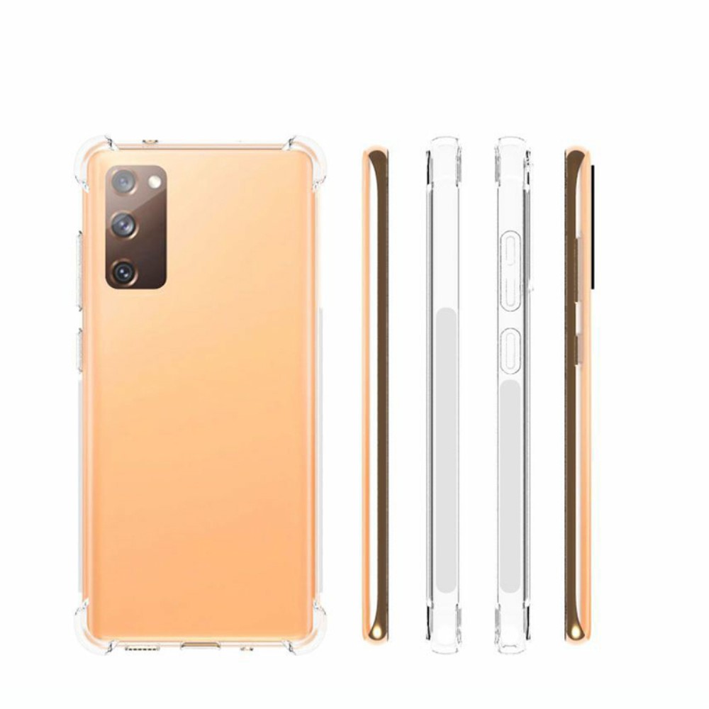  Samsung Galaxy S20 FE - Shockproof Transparent TPU Skal