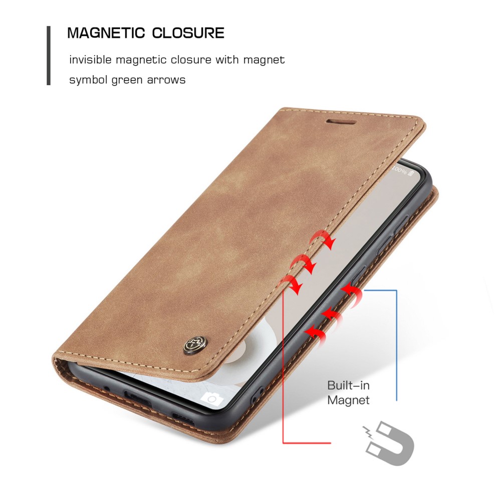 CASEME Samsung Galaxy S20 FE - CASEME Retro Fodral - Brun