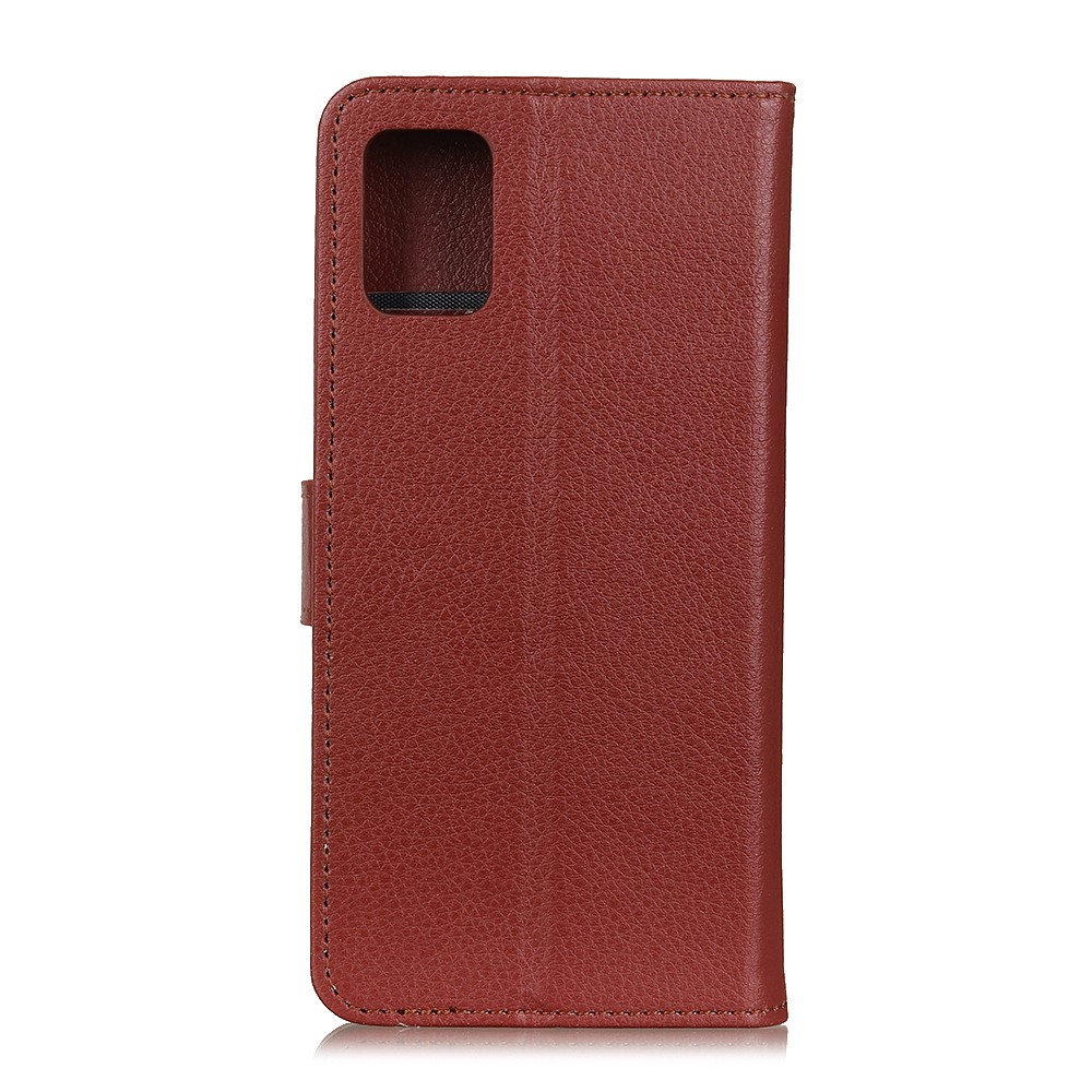  Huawei P Smart (2021) - Litchi Plånboksfodral - Brun
