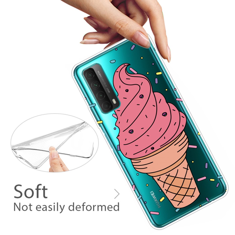 Huawei P Smart (2021) - Skal Med Tryck - Glass