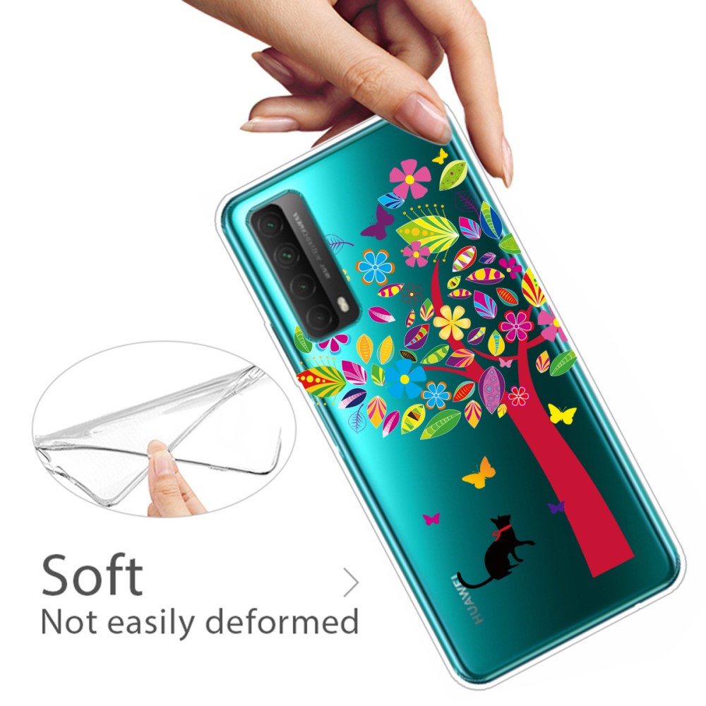  Huawei P Smart (2021) - Skal Med Tryck - Färggrant Träd