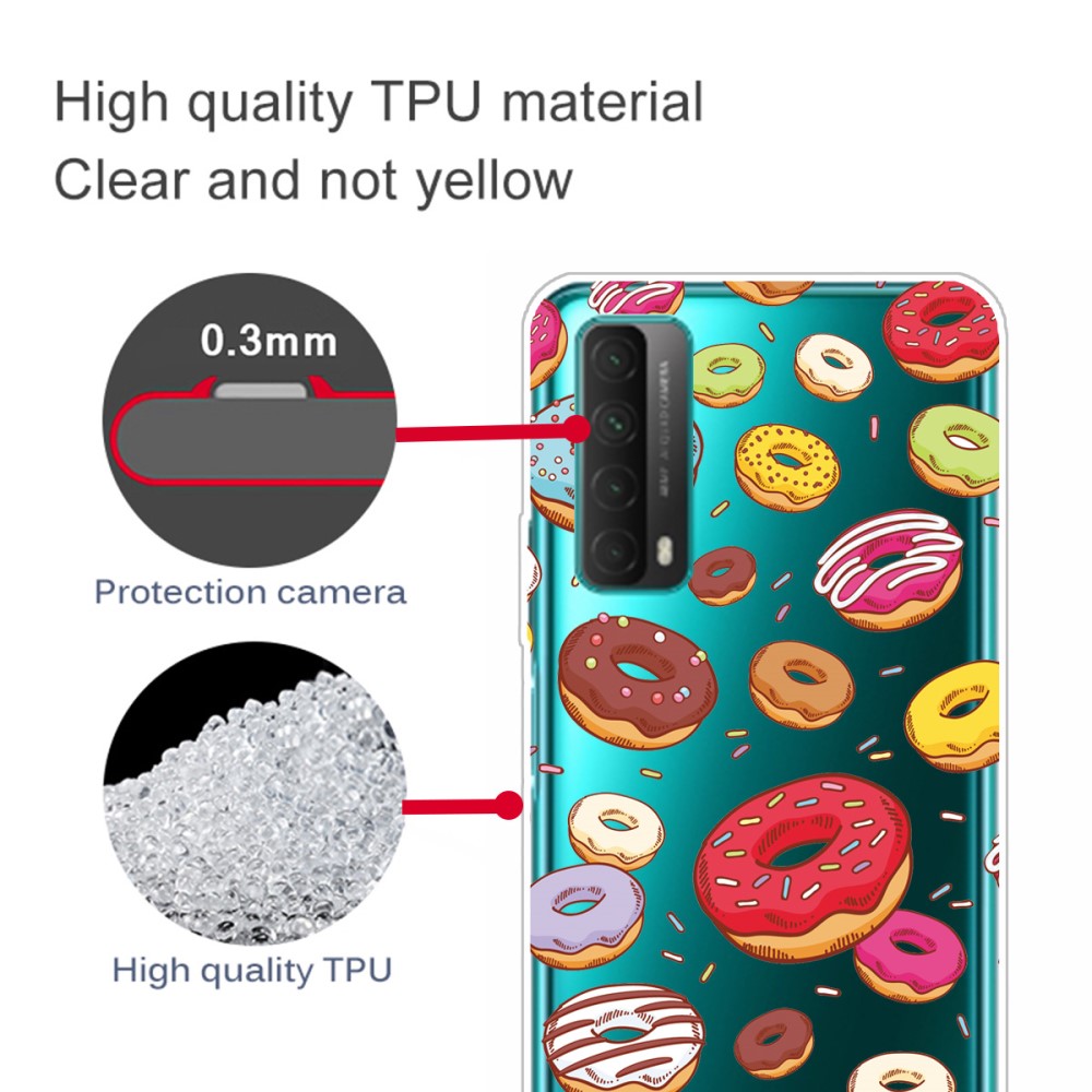  Huawei P Smart (2021) - Skal Med Tryck - Donuts