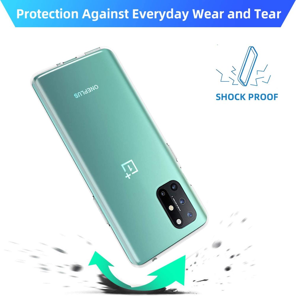  OnePlus 8T / 8T+ - Transparent TPU Skal