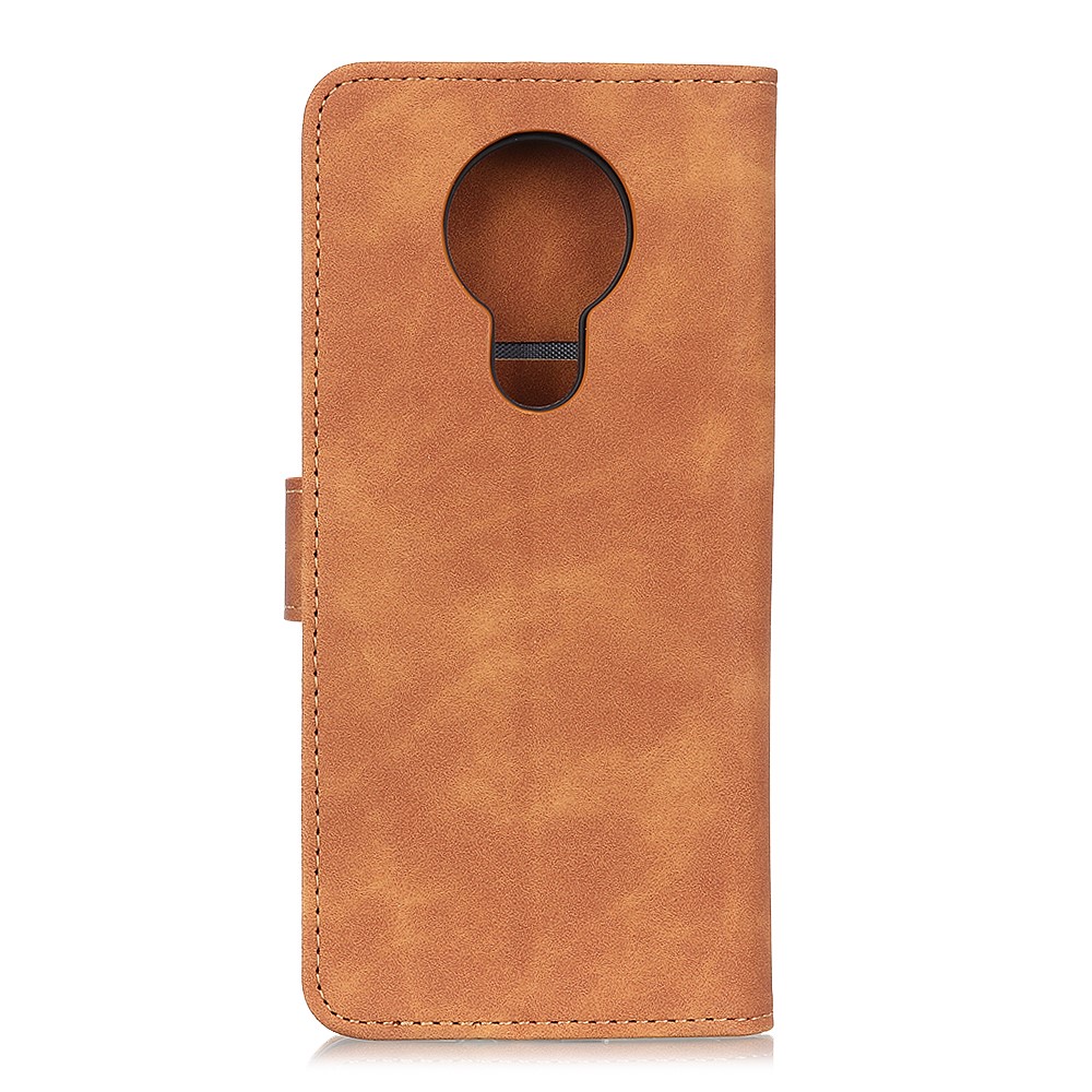 KHAZNEH Nokia 3.4 - KHAZNEH Retro Fodral - Brun