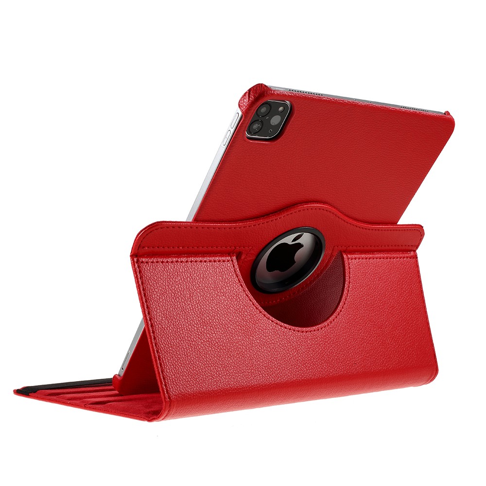  iPad Air 2026-2020 / Pro 11 Fodral 360° Rotation Röd