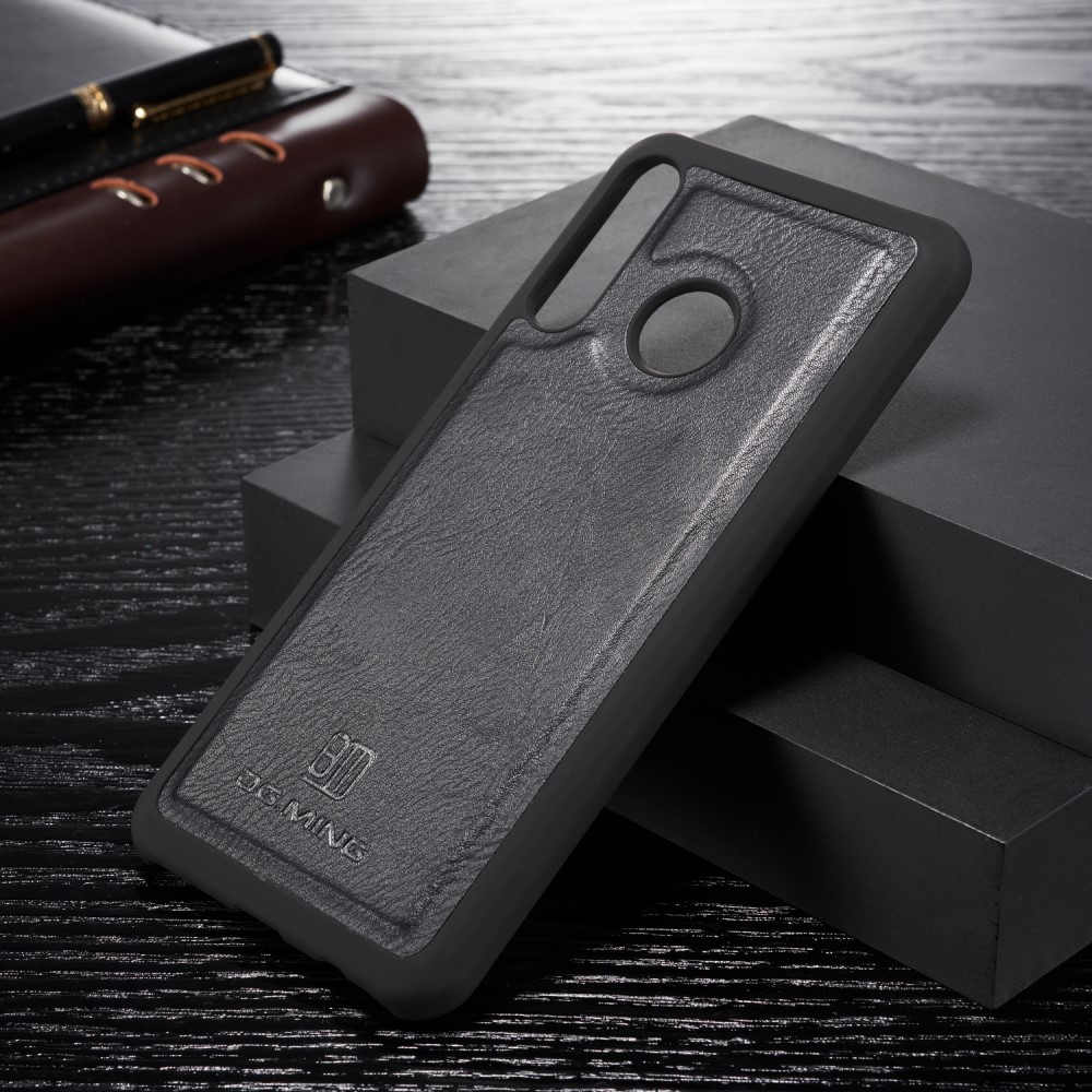 DG.MING Huawei P30 Lite - DG.MING Fodral/Magnet Skal - Svart