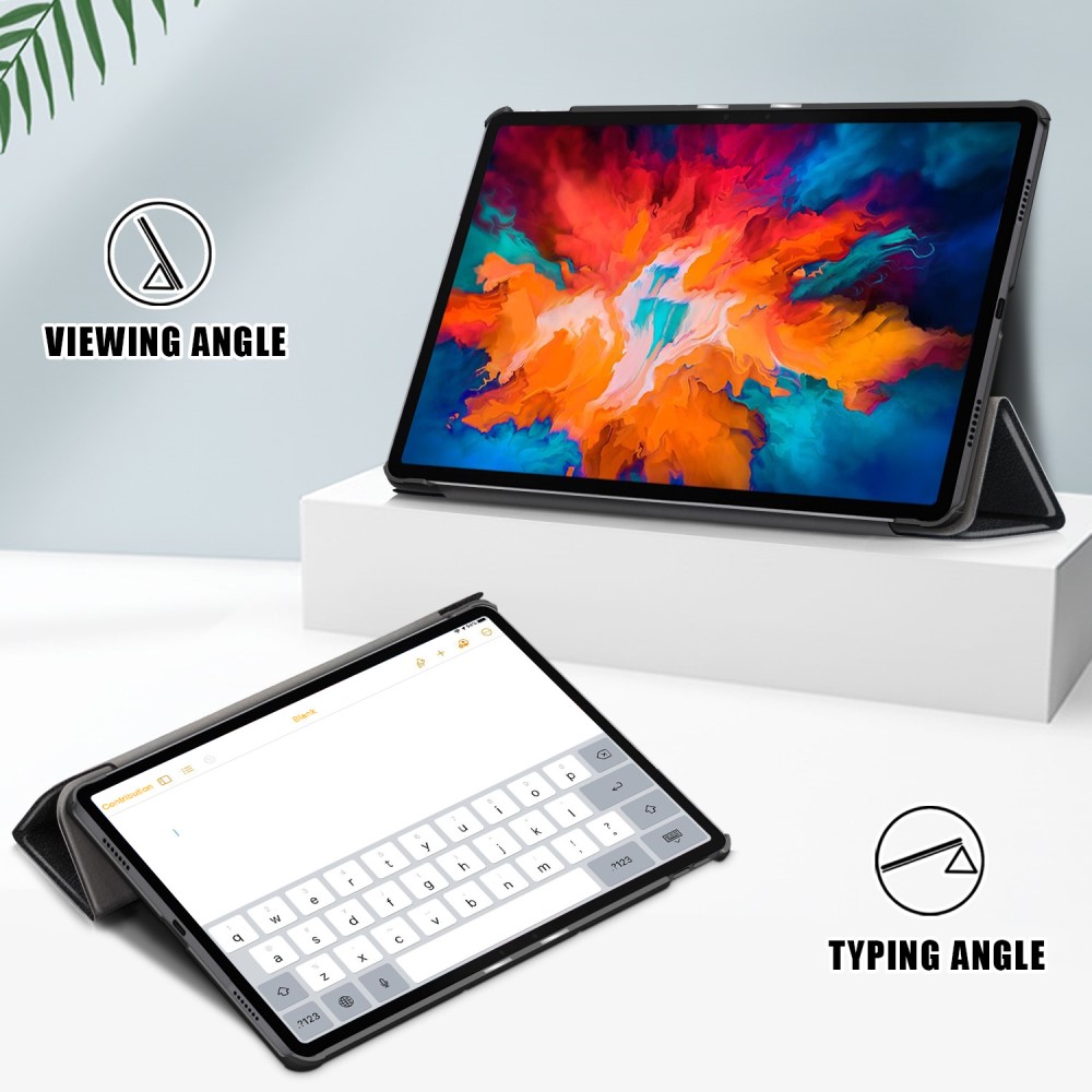  Lenovo Tab P11 Pro - Tri-Fold Fodral - Svart