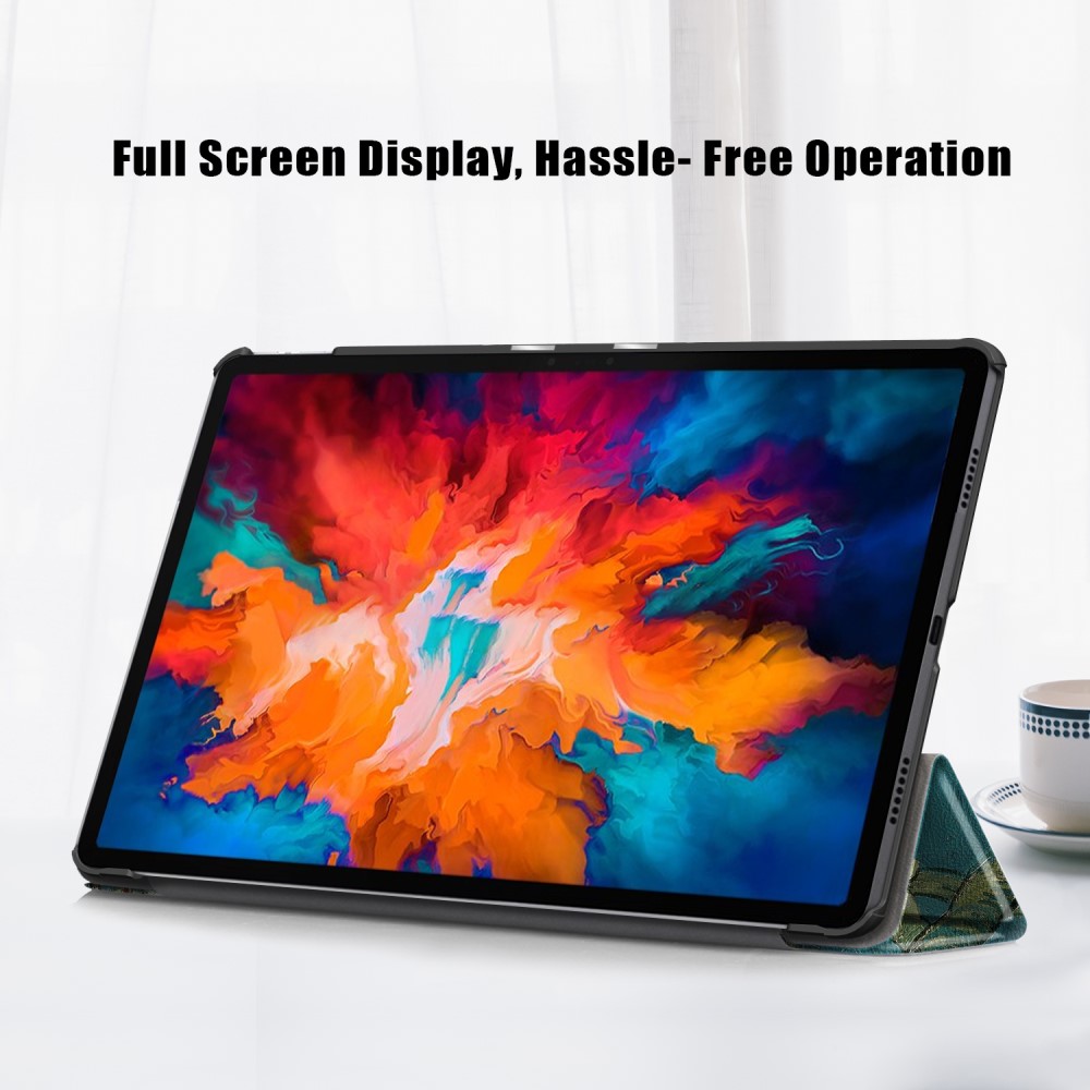  Lenovo Tab P11 Pro - Tri-Fold Fodral - Peach Blossom