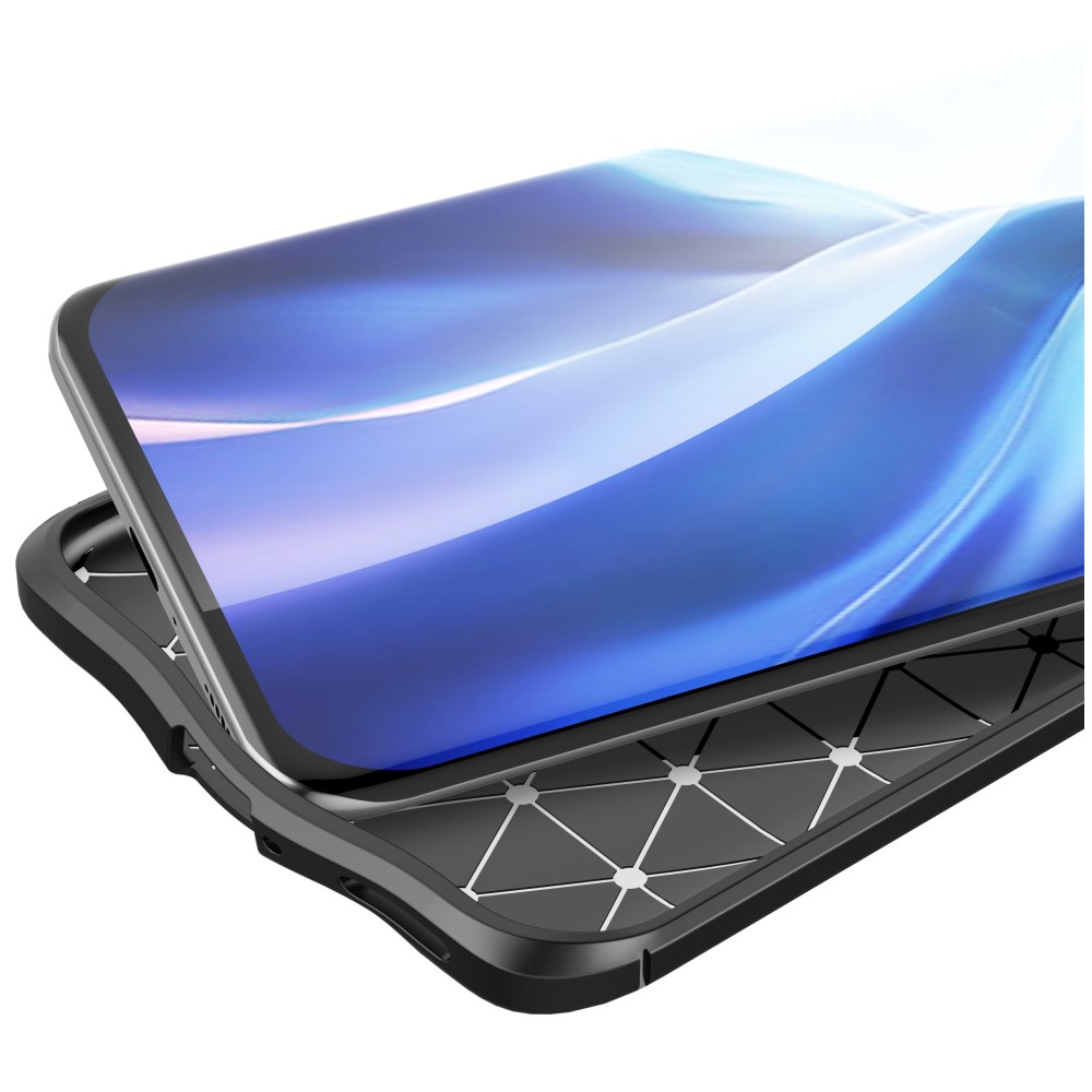  Xiaomi Mi 11 - Litchi Textur Skal - Svart
