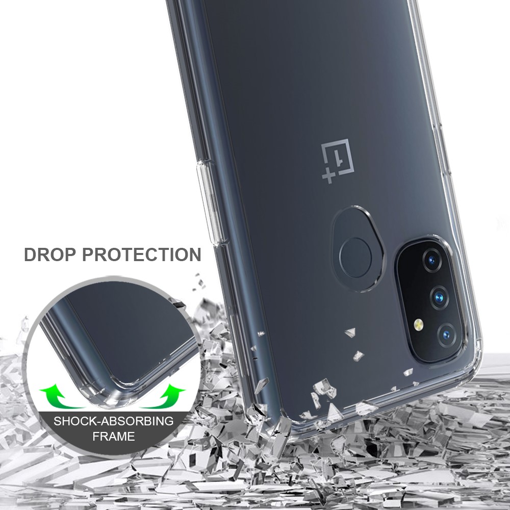  OnePlus Nord N100 - Transparent Akryl/TPU Skal