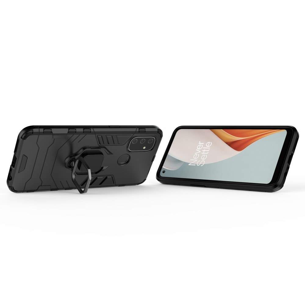  OnePlus Nord N100 - Hybrid Ring Skal - Svart