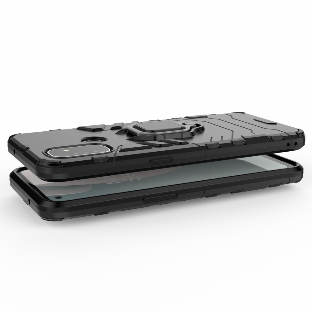  OnePlus Nord N100 - Hybrid Ring Skal - Svart
