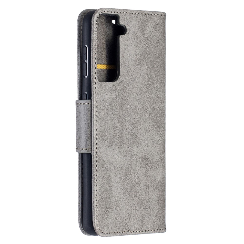 Samsung Galaxy S21 - Plånboksfodral - Grå