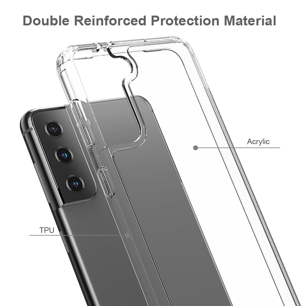  Samsung Galaxy S21 - Crystal Akryl/TPU Skal