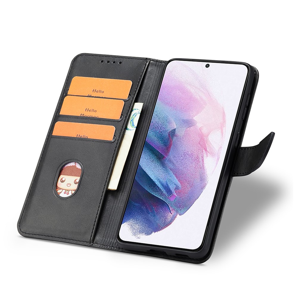  Samsung Galaxy S21 - Plånboksfodral - Svart