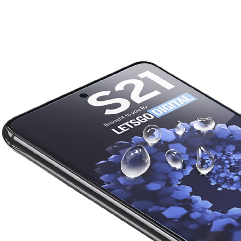 AMORUS Samsung Galaxy S21 - AMORUS Heltäckande Skärmskydd I Härdat Glas