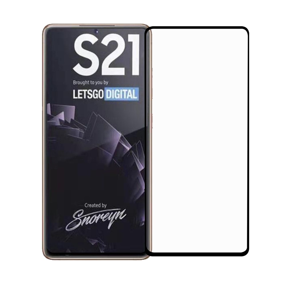  Samsung Galaxy S21 - Premium Heltäckande Skärmskydd I Härdat Glas