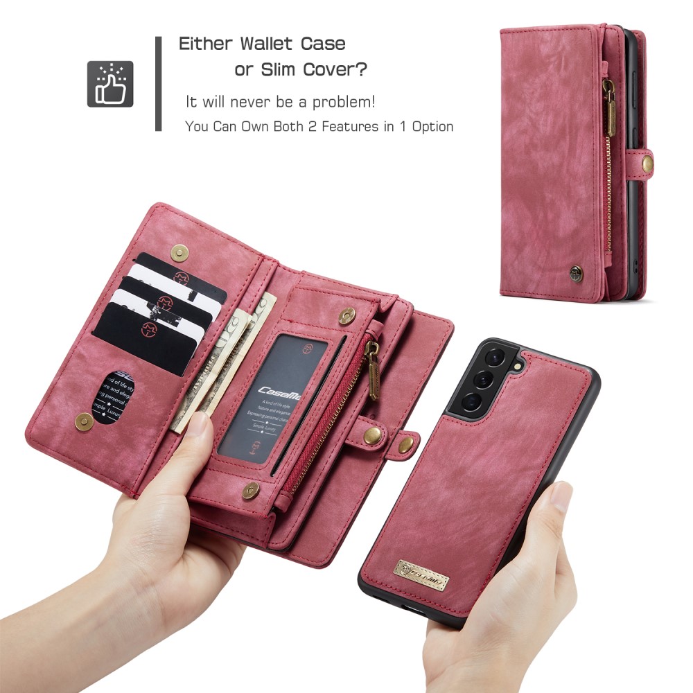 CASEME Samsung Galaxy S21 Plus - CASEME 2-i-1 Multifunkti