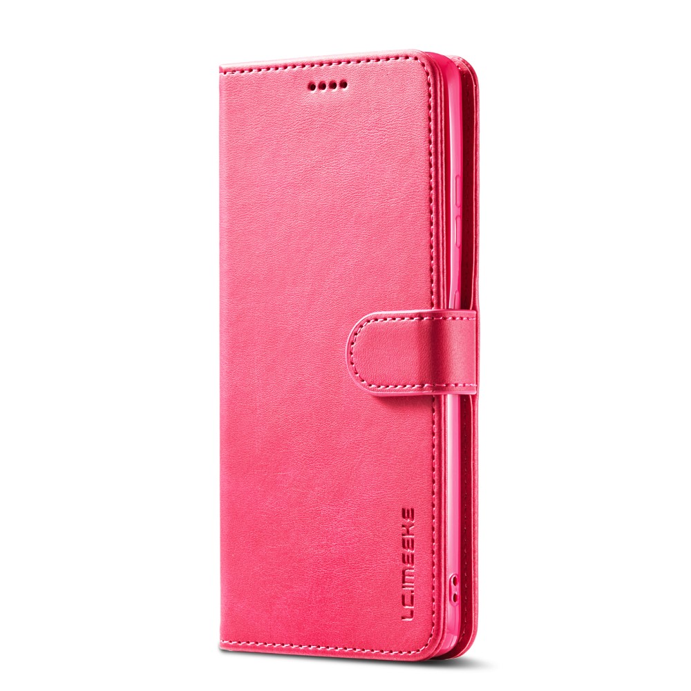 LC.IMEEKE Samsung Galaxy S21 Ultra - LC.IMEEKE Läder Fodral - Rosa