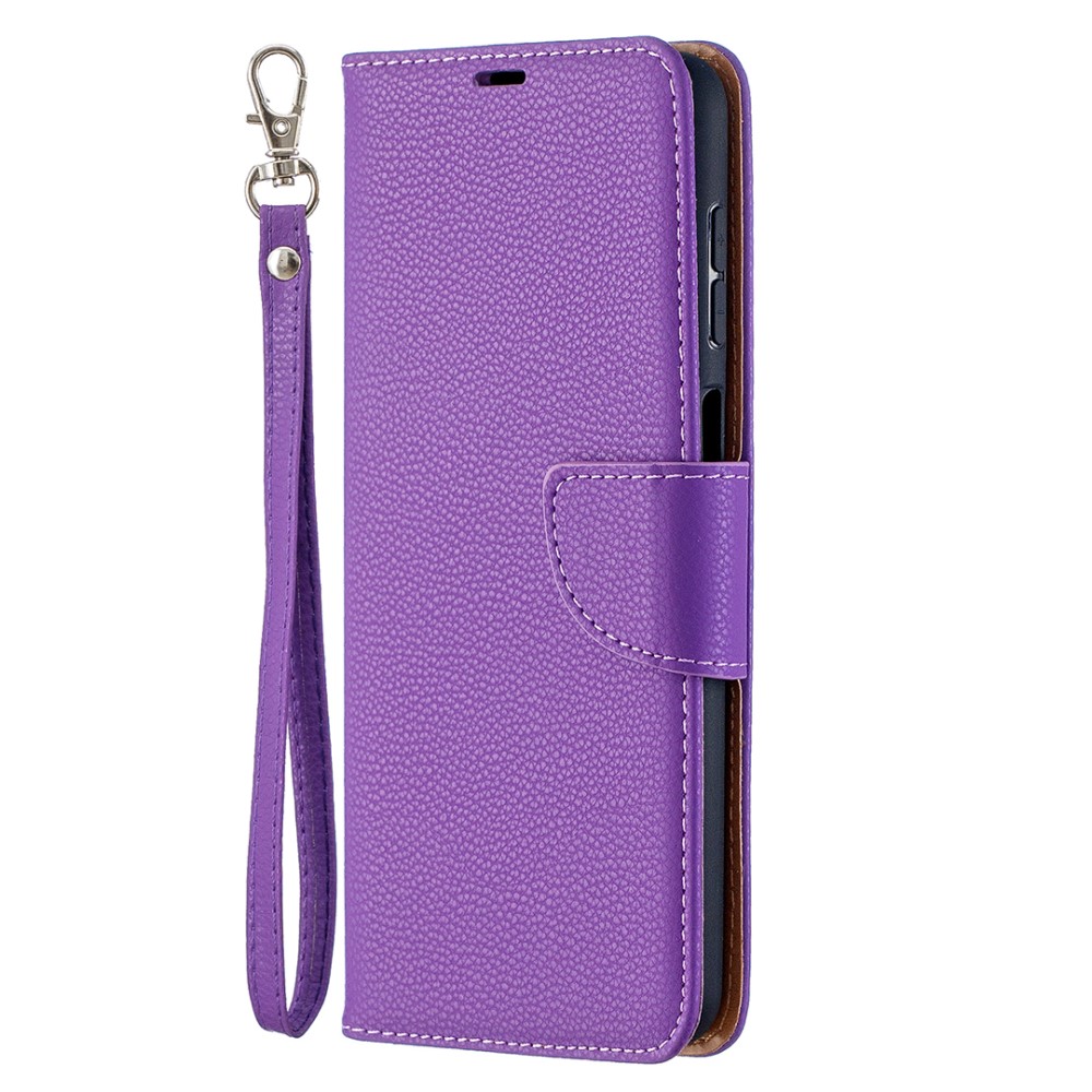  Samsung Galaxy A12 - Litchi Shark Fodral - Lila