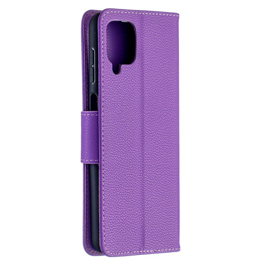  Samsung Galaxy A12 - Litchi Shark Fodral - Lila