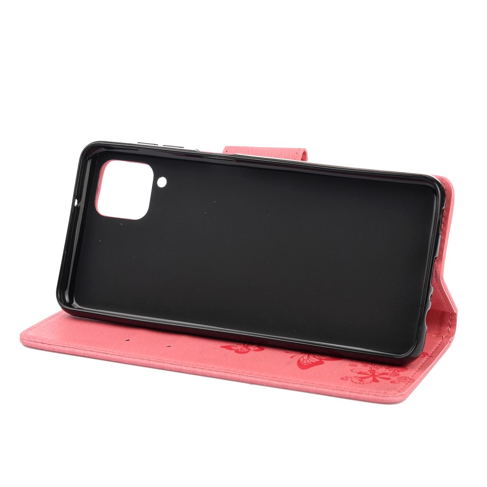  Samsung Galaxy A12 - Fodral Med Tryck - Rosa