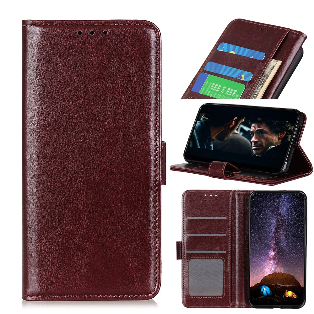  OnePlus Nord N10 5G - Crazy Horse Fodral - Brun