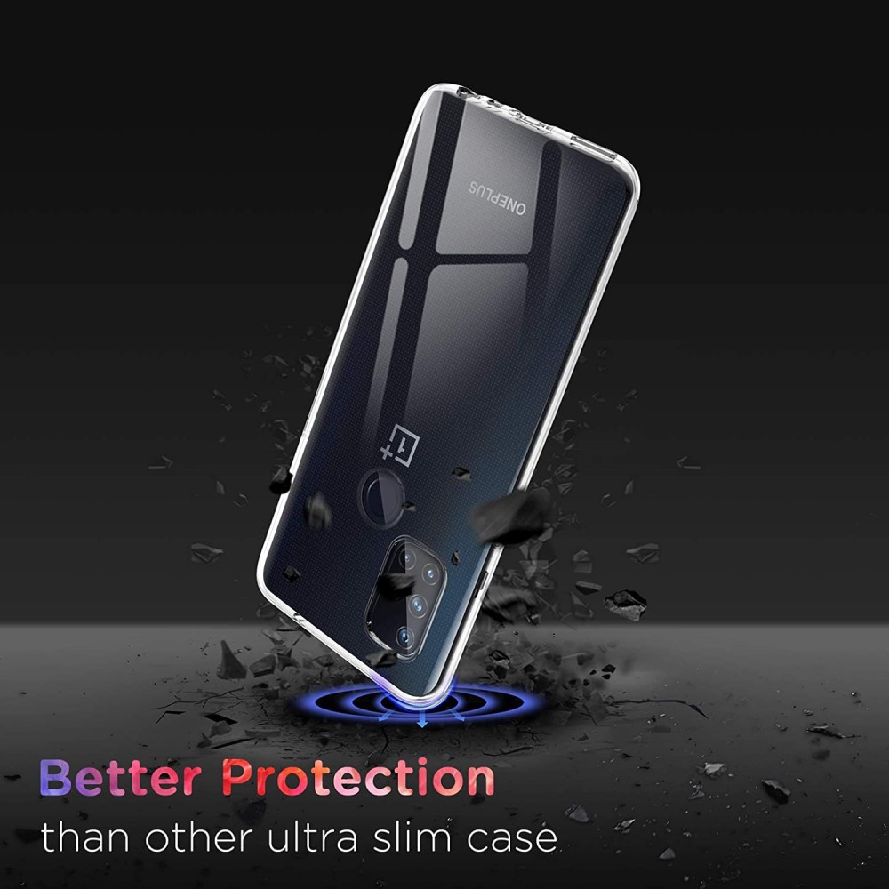  OnePlus Nord N10 5G - Transparent TPU Skal