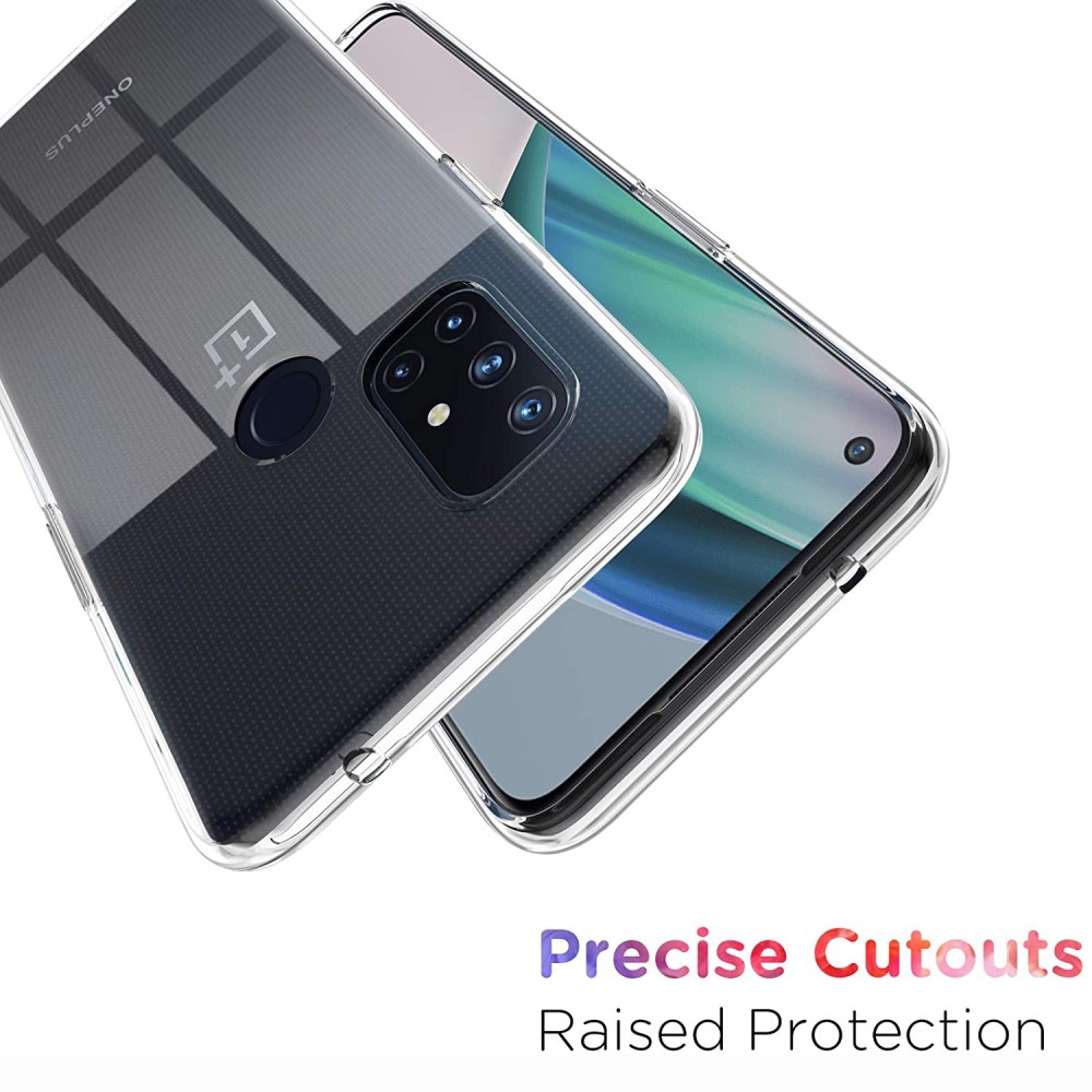  OnePlus Nord N10 5G - Transparent TPU Skal