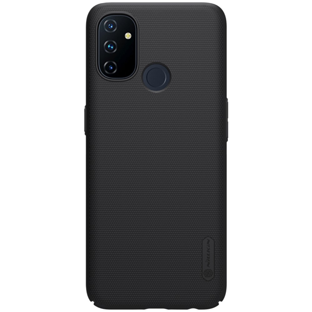NILLKIN OnePlus Nord N100 - NILLKIN Shield Frostat Skal - Svart