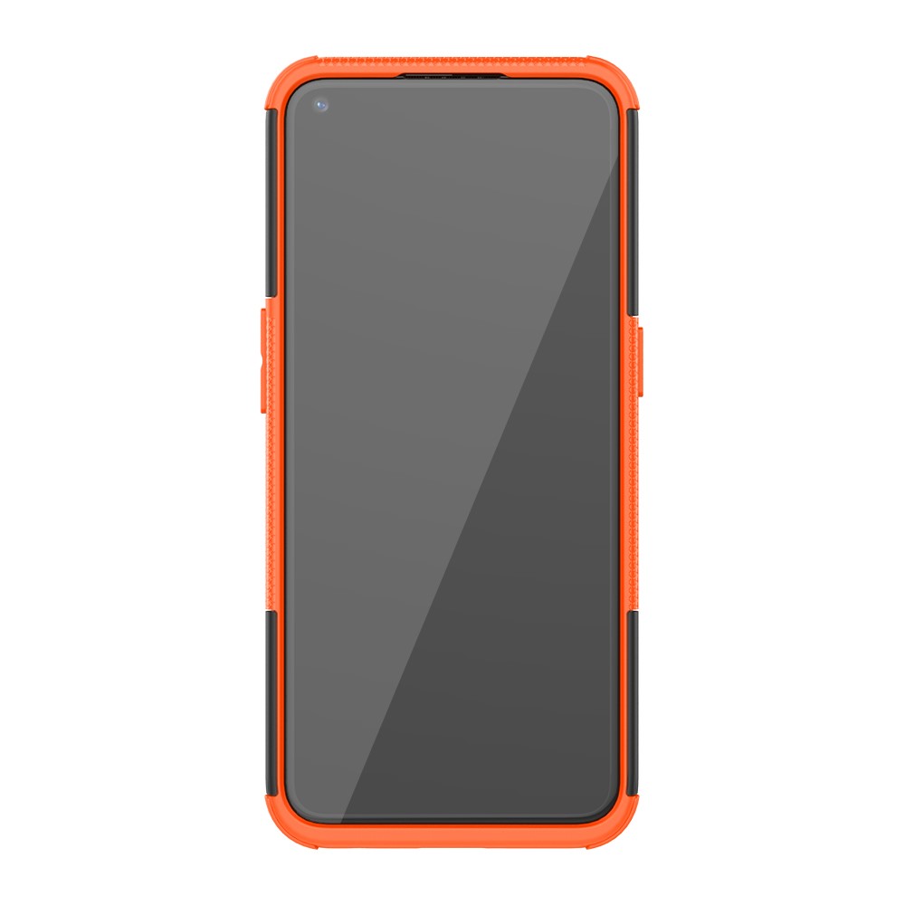  OnePlus Nord N100 - Ultimata Stöttåliga Skalet med Stöd - Orange