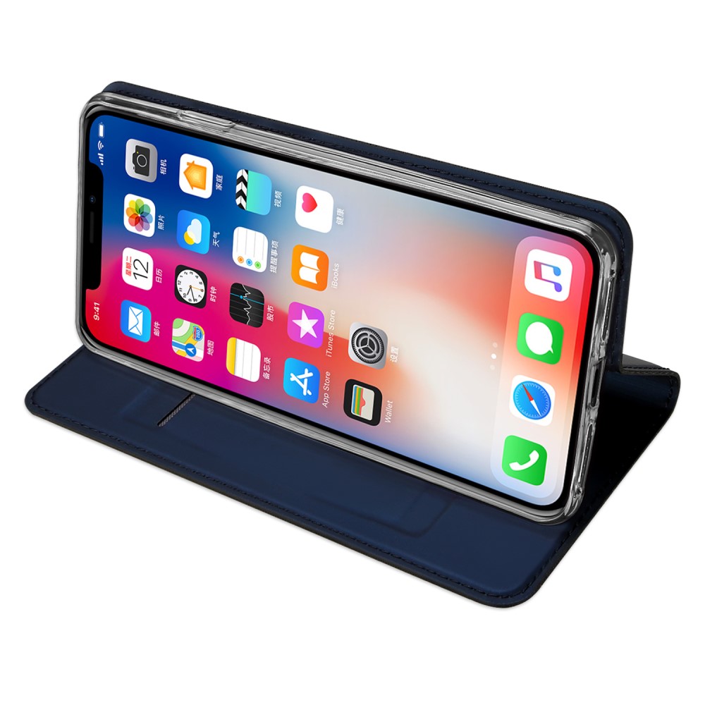 DUX DUCIS iPhone XR - DUX DUCIS Skin Pro Fodral - Blå