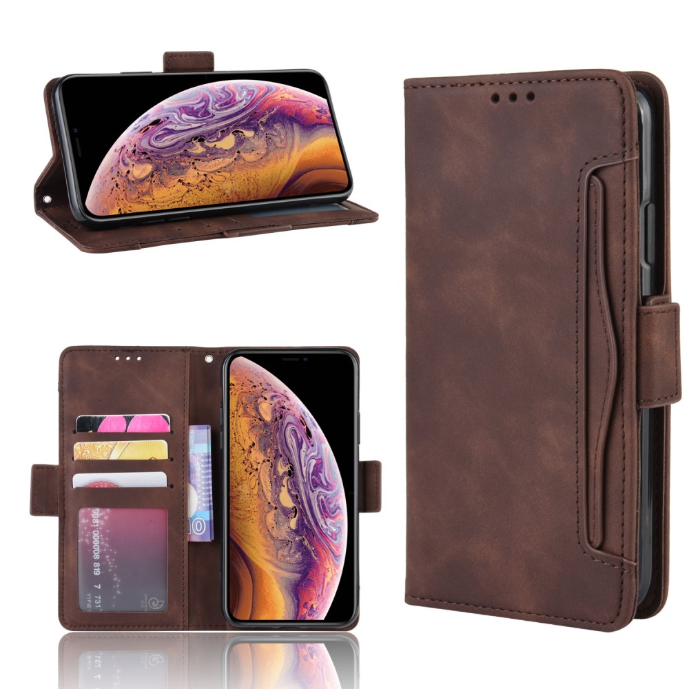  iPhone 11 Pro - Fodral Med Avtagbart Kortfodral - Brun