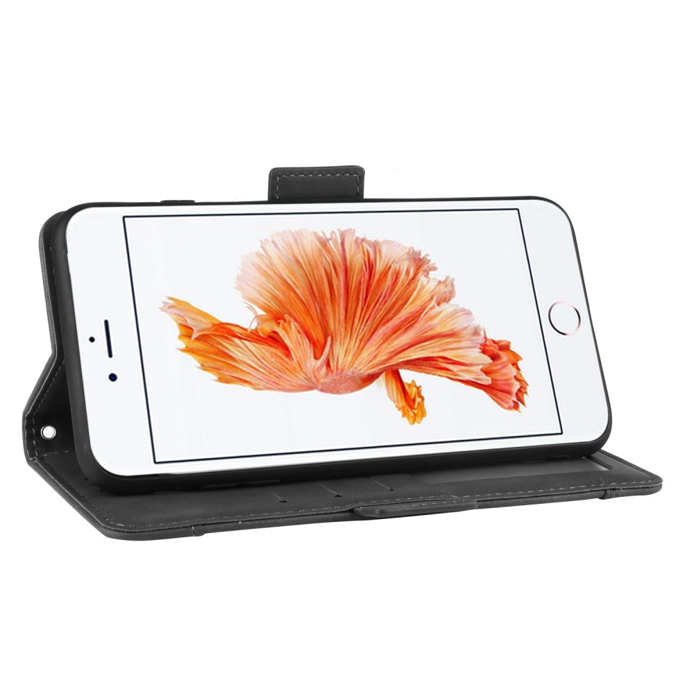  iPhone 6/6S Plus - Fodral Med Avtagbart Kortfodral - Svart