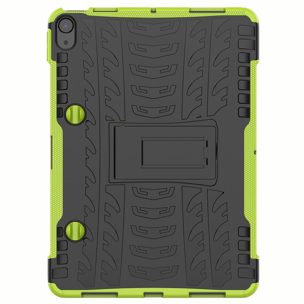  iPad Air 2026-2020 Skal Rugged Kickstand Armor Grön