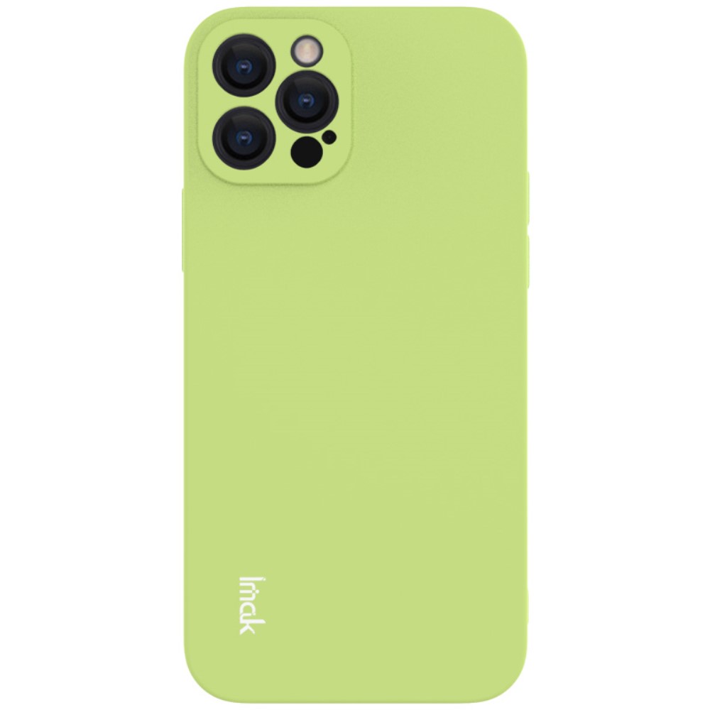 IMAK iPhone 12 Pro - IMAK Skin Touch Skal - Grön