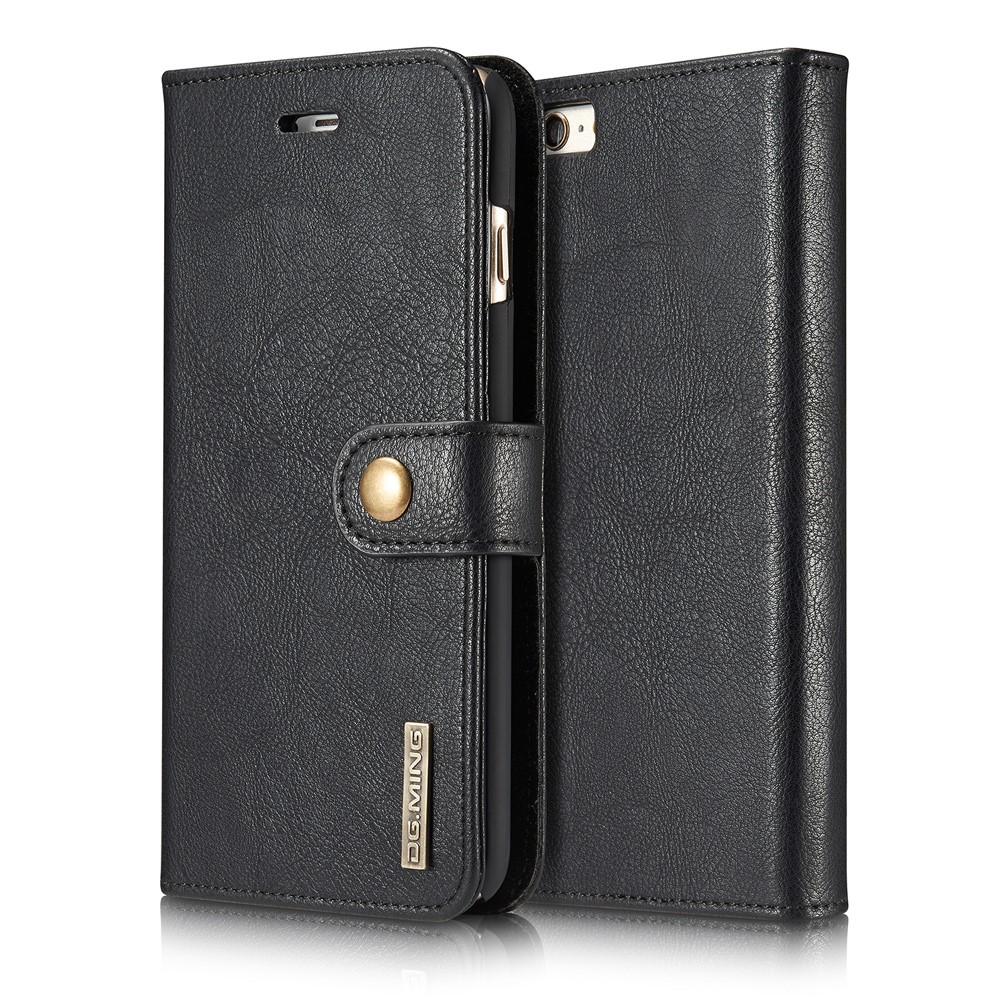 DG.MING iPhone 6/6S - DG.MING 2in1 Magnet Fodral - Svart