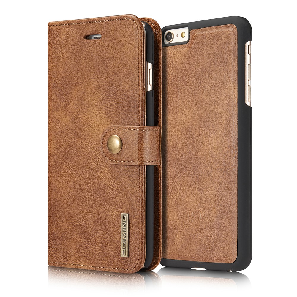 DG.MING iPhone 6/6S - DG.MING 2in1 Magnet Fodral - Brun